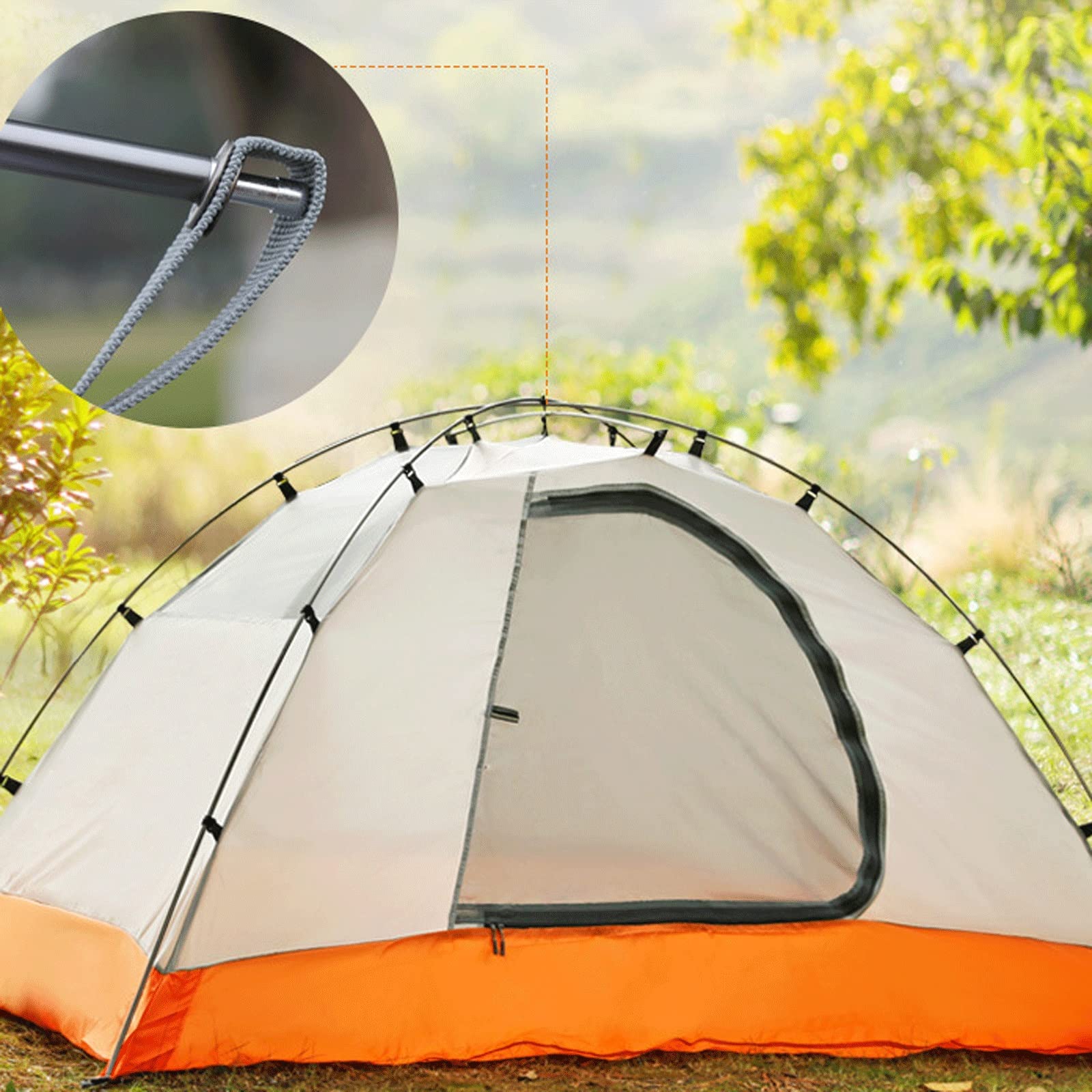 Double-Layer 4-Season Alpine Tent with Aluminum Poles