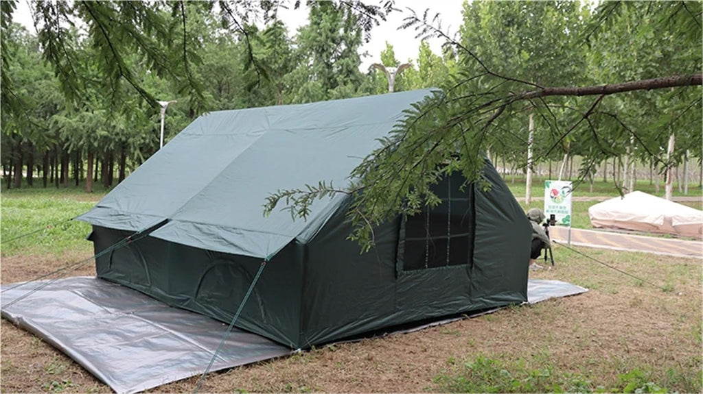 10-Person Four-Season Inflatable Family Camping Tent