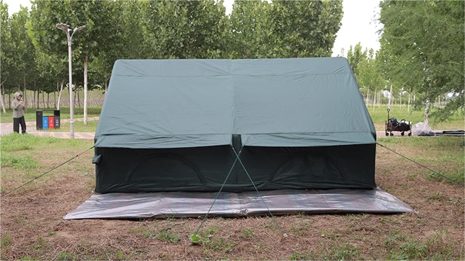 10-Person Four-Season Inflatable Family Camping Tent