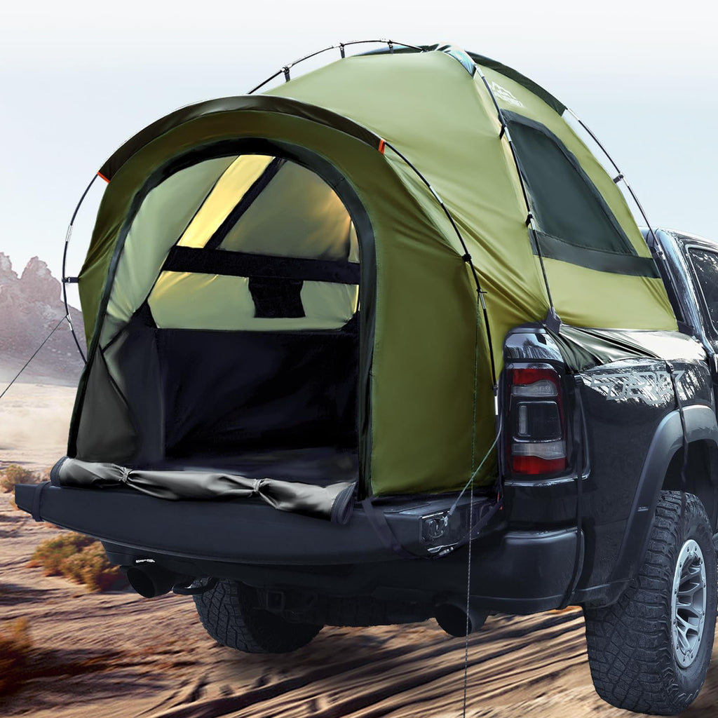 Waterproof PU3000mm 2–3 Person Pickup Truck Bed Tent