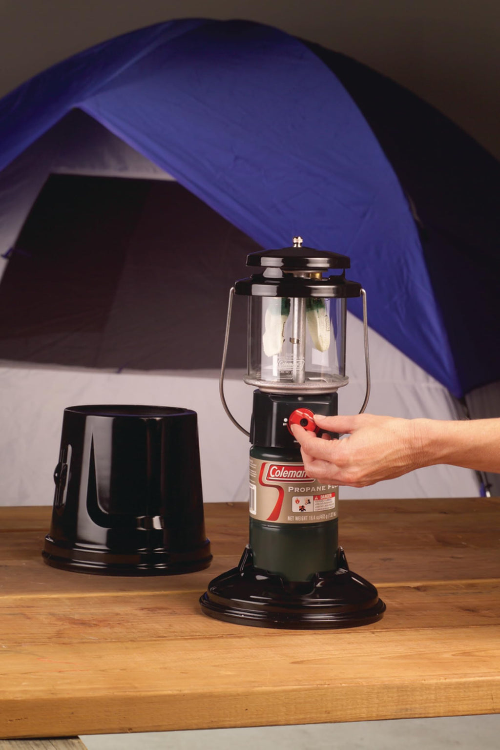 Coleman QuickPack Deluxe+ 1000-Lumen Propane Lantern