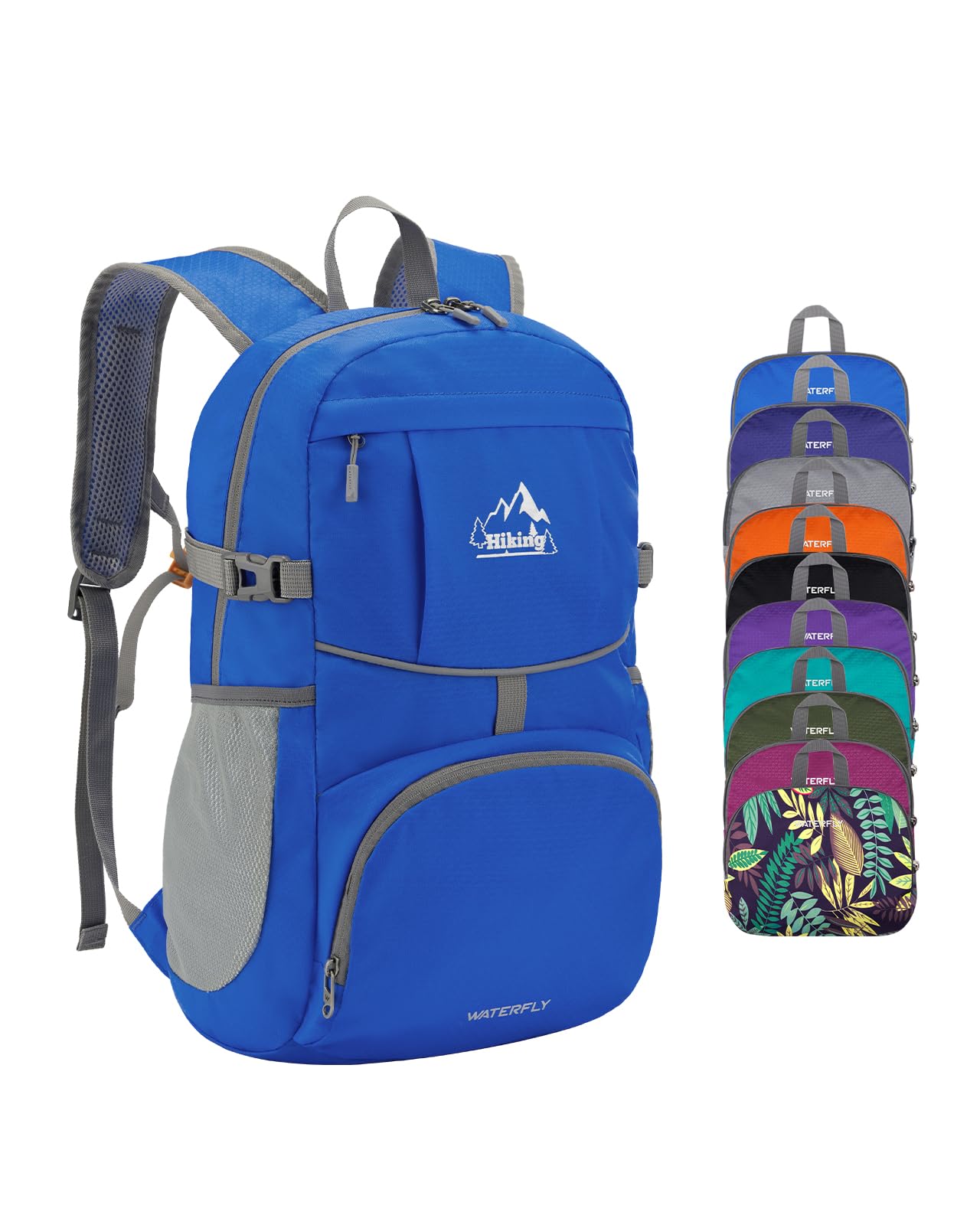 WATERFLY 25/35L Ultralight Packable Hiking Daypack