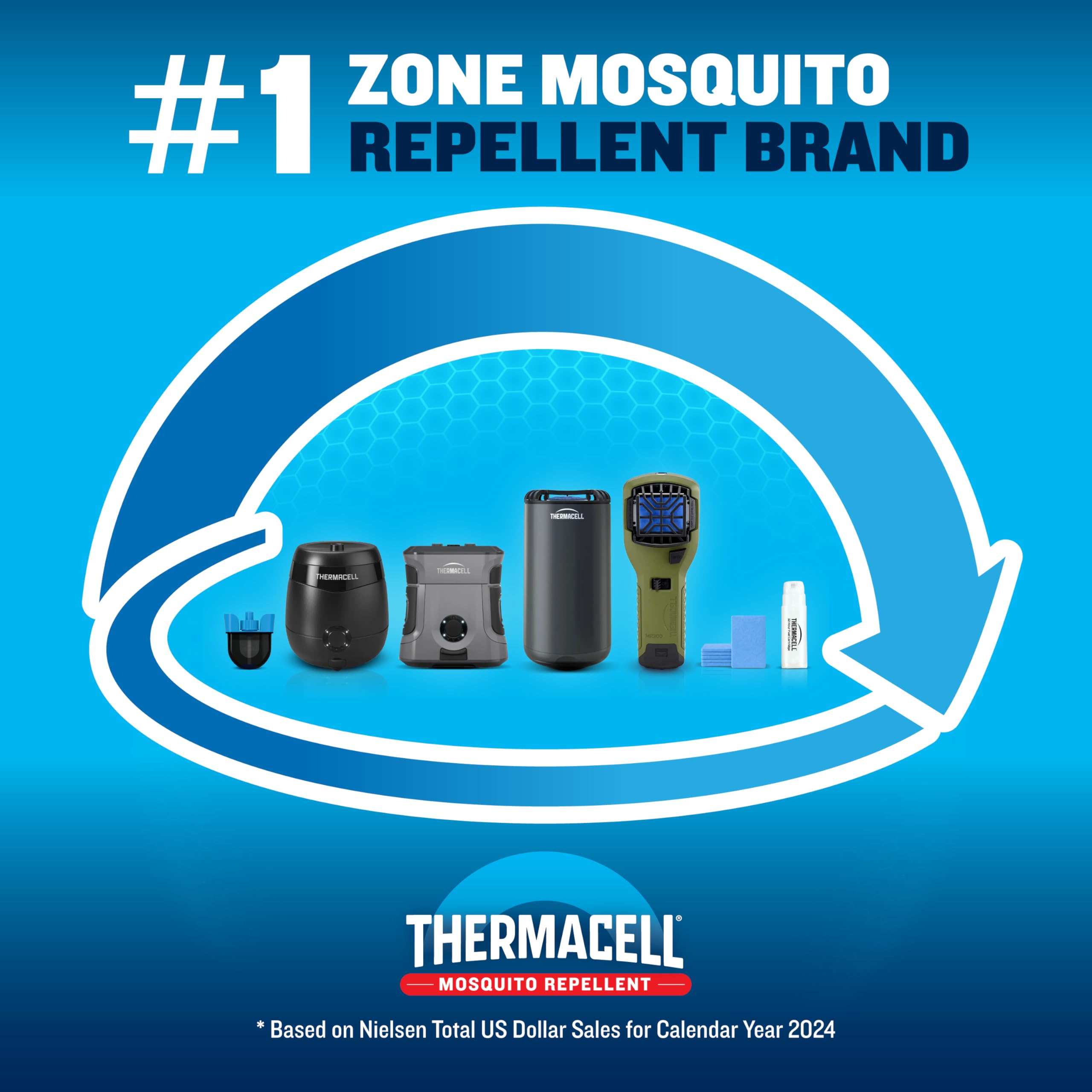 Thermacell E-ZoneGuard Patio Max Rechargeable Mosquito Repeller