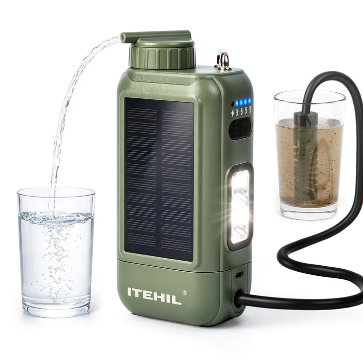 ITEHIL 0.01-Micron Portable Electric Water Purifier