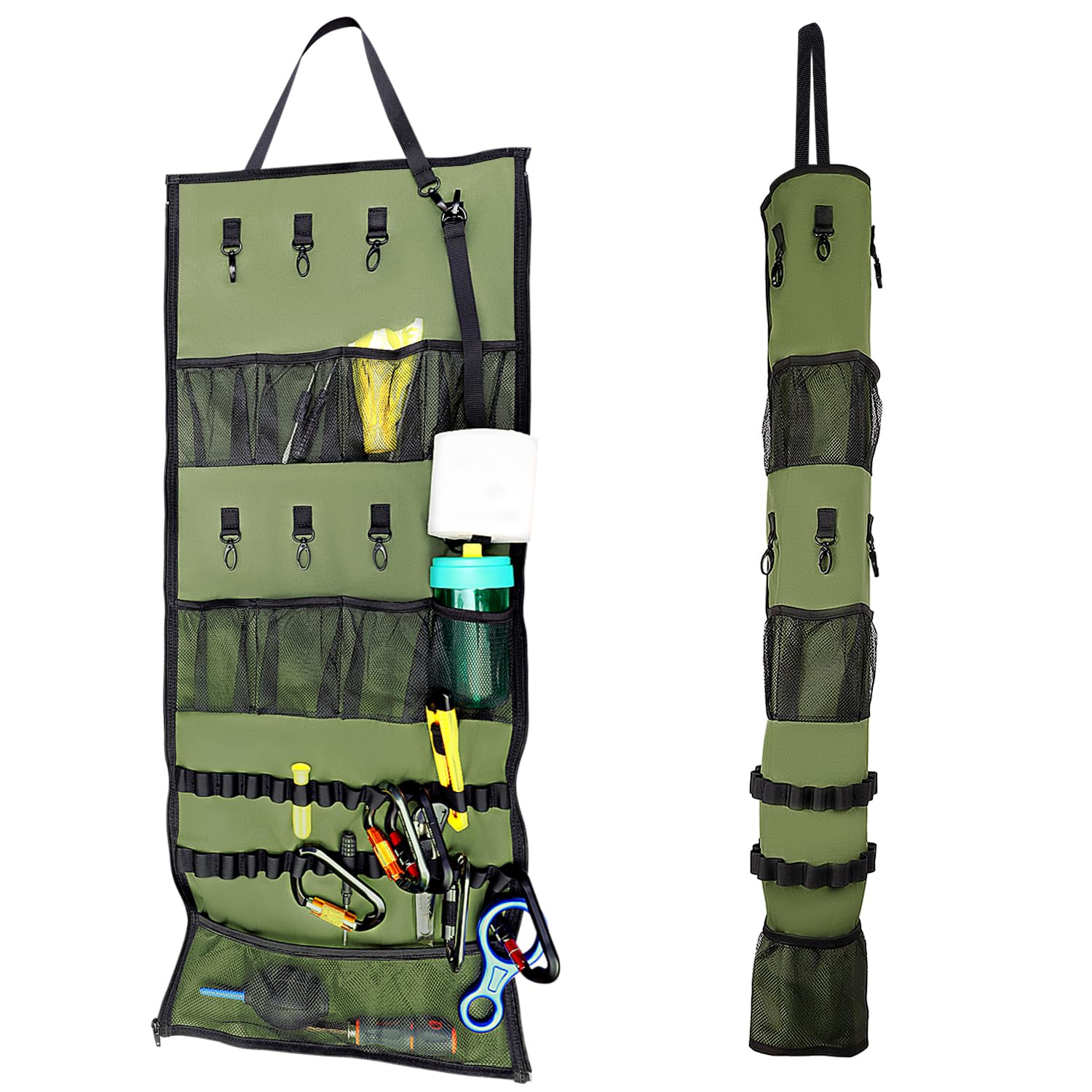 Hanging Campsite Canopy Organizer for Camping Gear