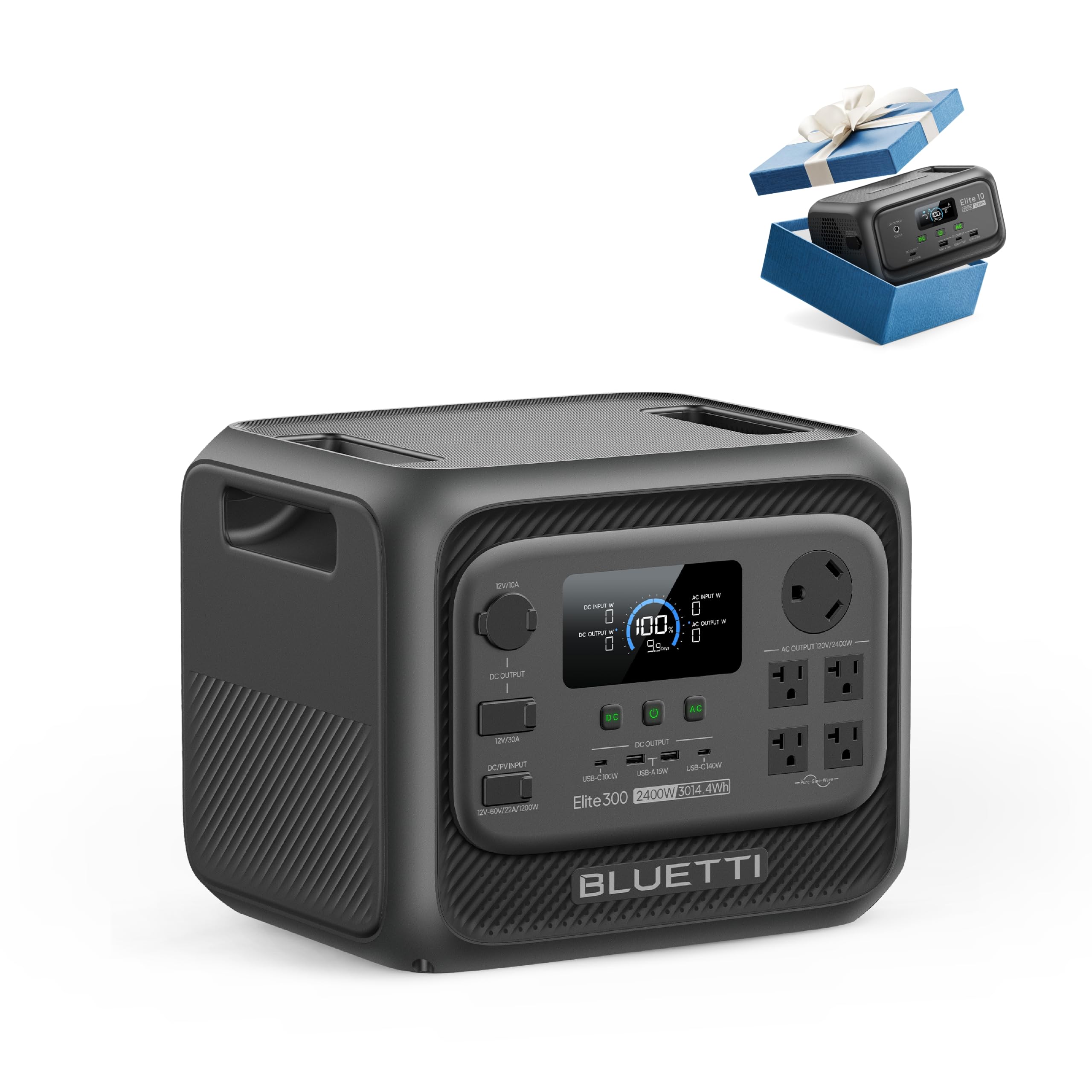 BLUETTI Elite 300 2400W 3014Wh LiFePO4 Power Station