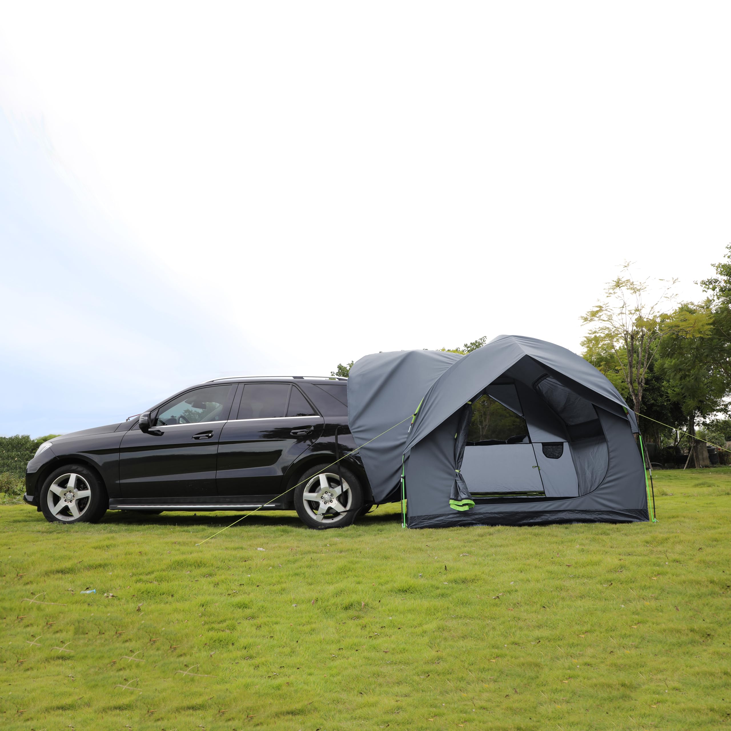 HREFUEU 3–6 Person Waterproof SUV Tailgate Tent with Rainfly