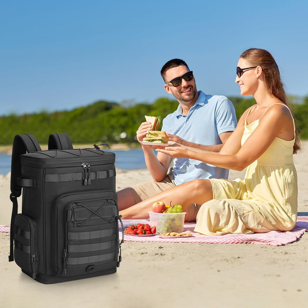 Hafmall 48-Can Leakproof Tactical Backpack Cooler