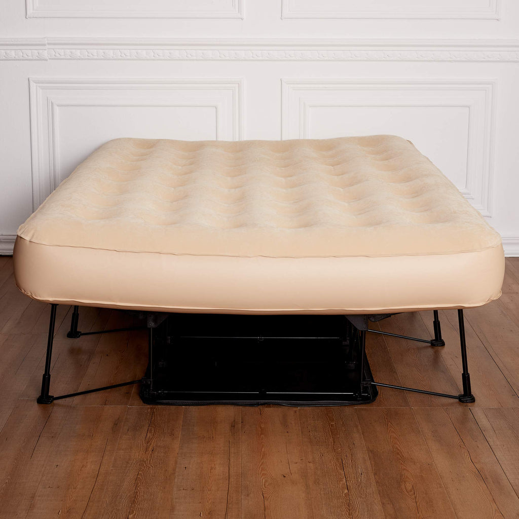 EZ Bed Portable Inflatable Air Mattress with Folding Frame