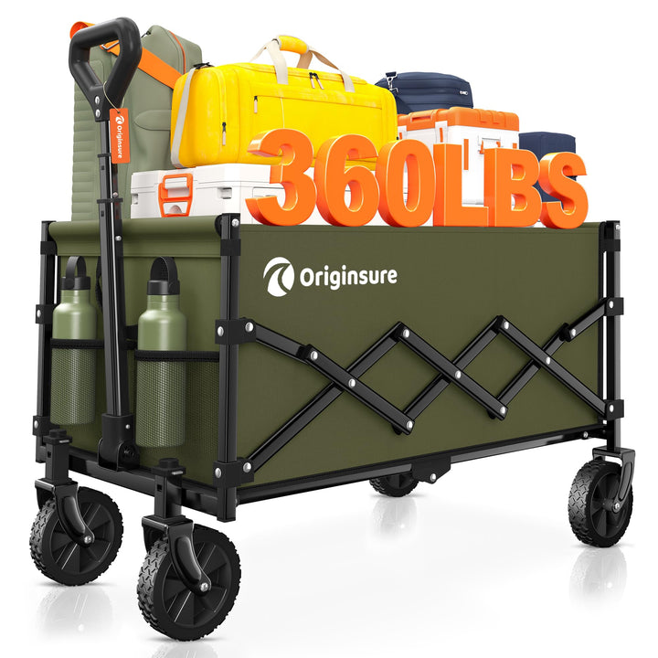 Originsure Collapsible Utility Wagon for Family Outings