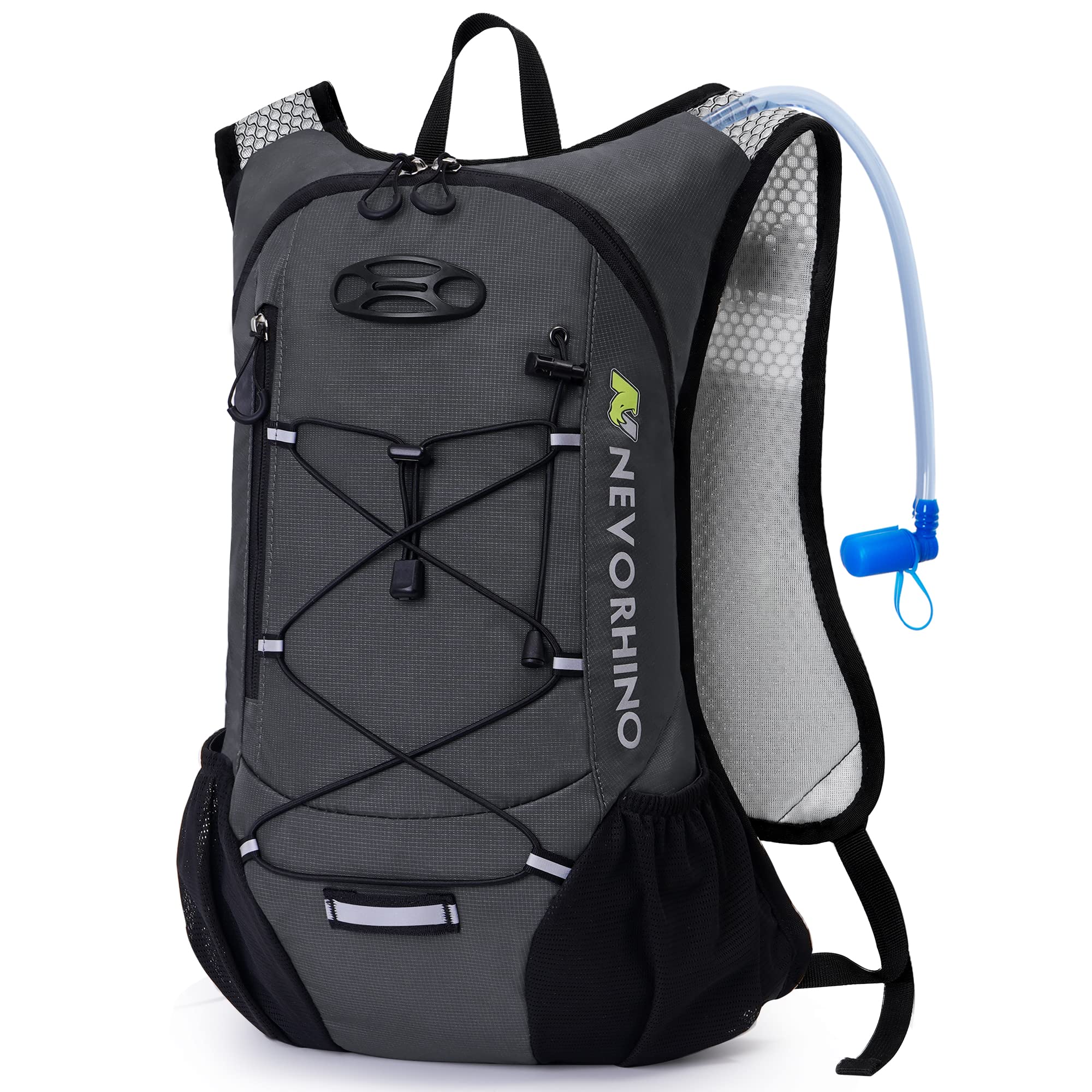 Lightweight Hydration Backpack with 2L Water Bladder