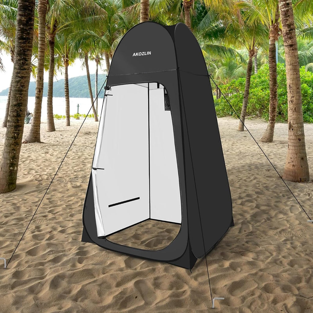 AKOZLIN Portable Pop-Up Shower and Privacy Tent