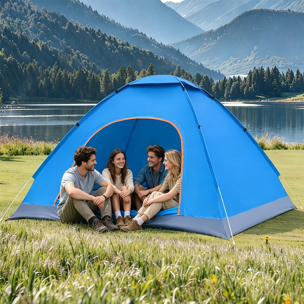 Lightweight 2-Person Pop-Up Camping Tent with Carry Bag