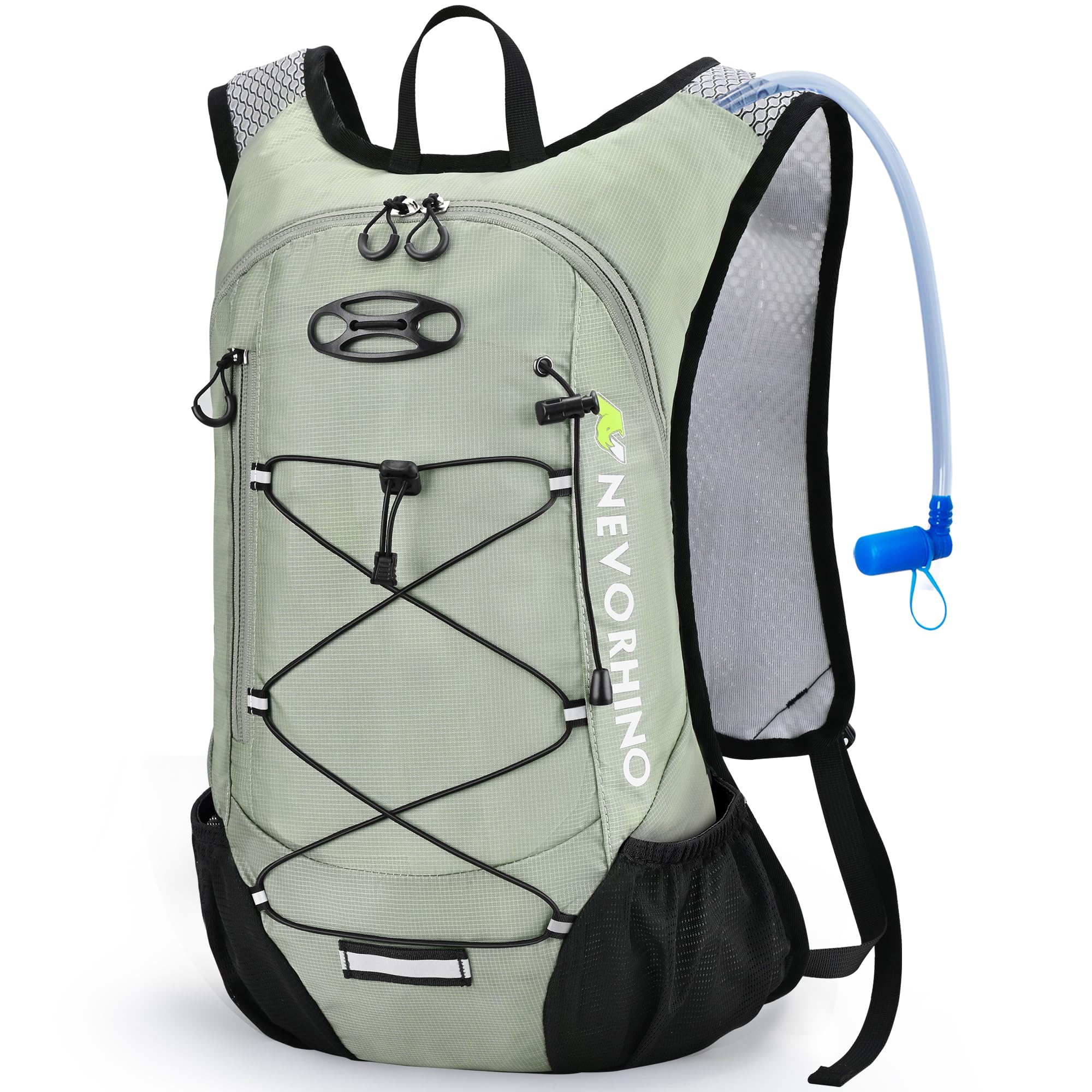 Lightweight Hydration Backpack with 2L Water Bladder