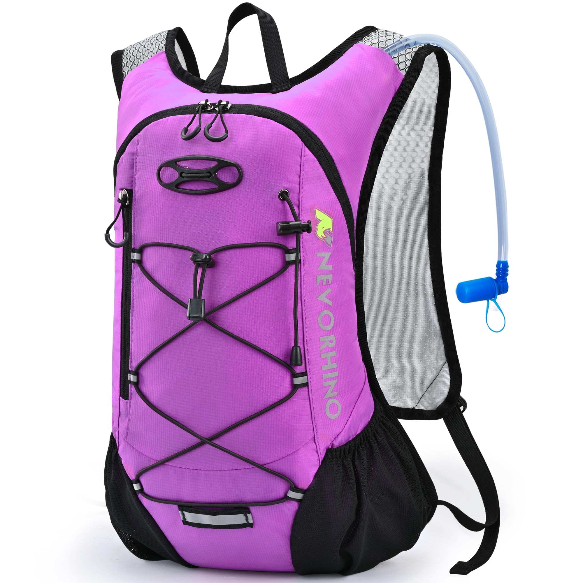 Lightweight Hydration Backpack with 2L Water Bladder