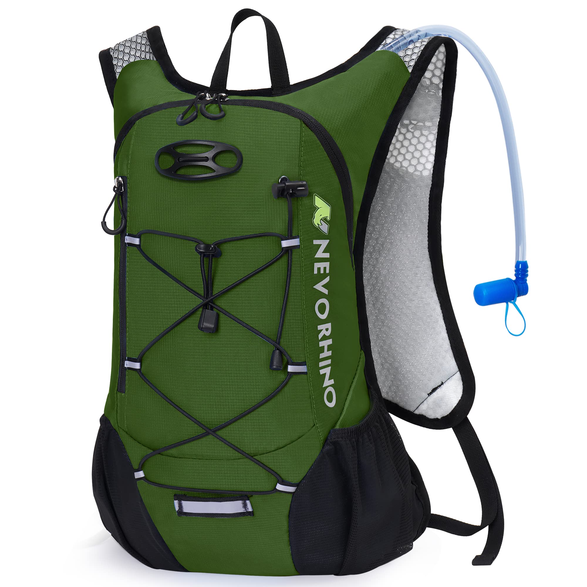 Lightweight Hydration Backpack with 2L Water Bladder