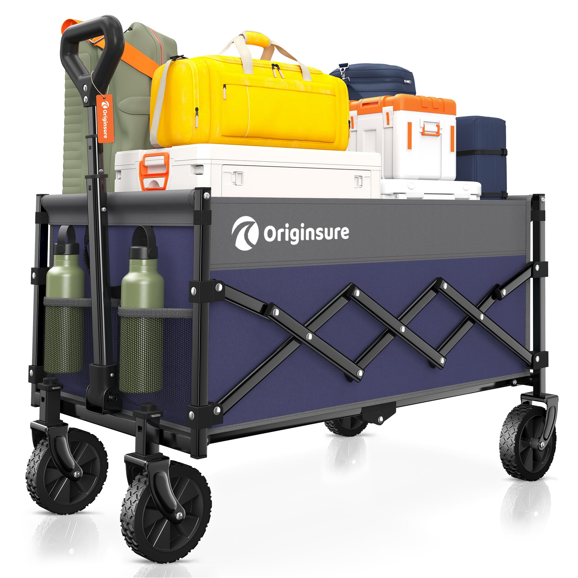 Originsure Collapsible Utility Wagon for Family Outings