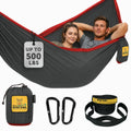 Wise Owl Outfitters Double Camping Hammock with Tree Straps