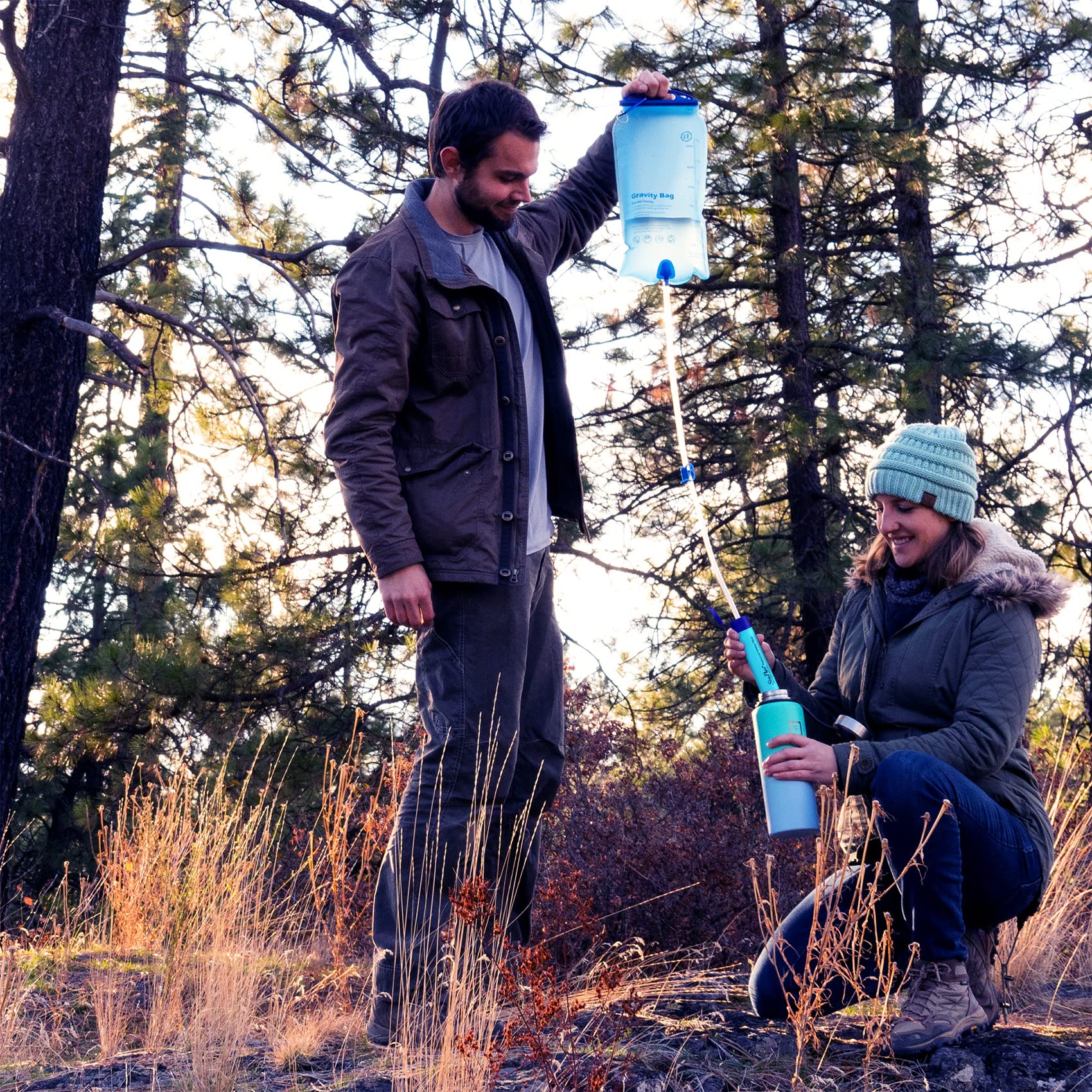 SimPure 3L Gravity-Fed Portable Water Filter System