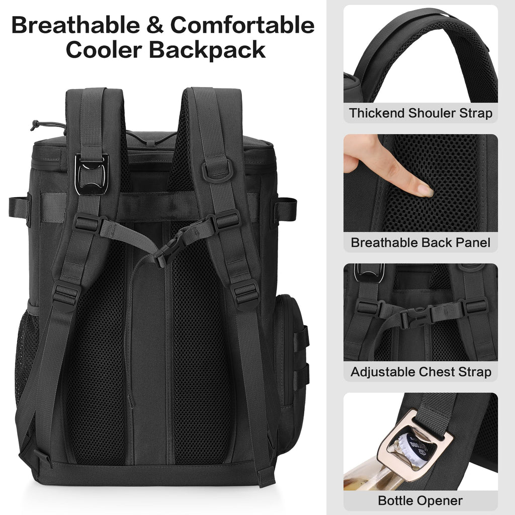 Hafmall 48-Can Leakproof Tactical Backpack Cooler