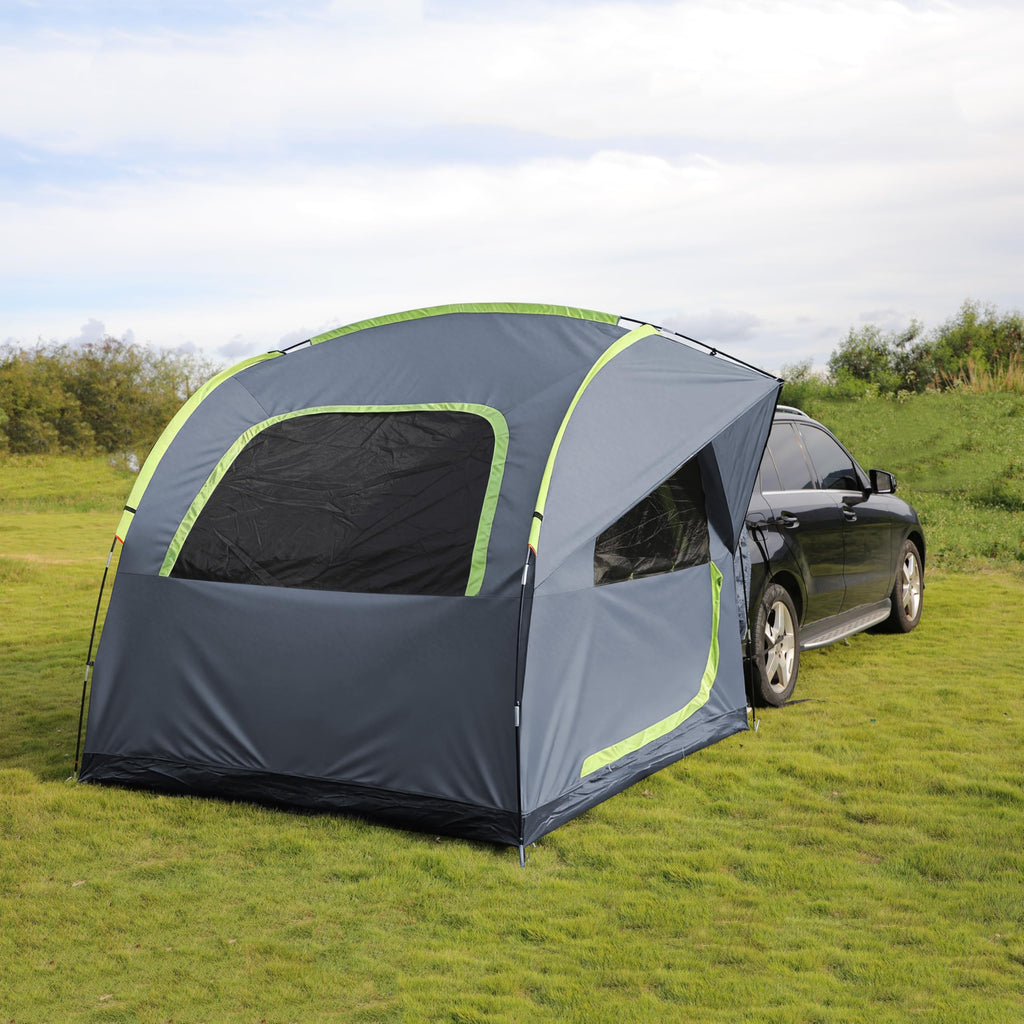 HREFUEU 3–6 Person Waterproof SUV Tailgate Tent with Rainfly